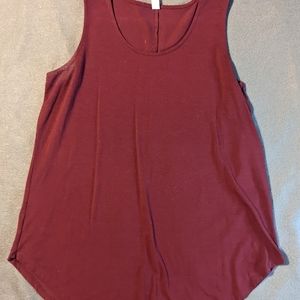 🌹3/$28 Maroon Tank Top